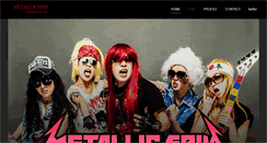 Desktop Screenshot of metallicspin.com